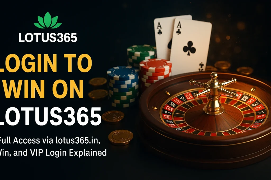 lotus365 guide to login