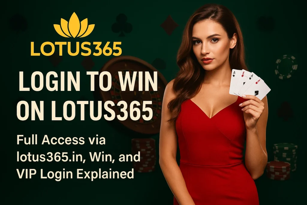 lotus365 login guide in lotus365 win and all