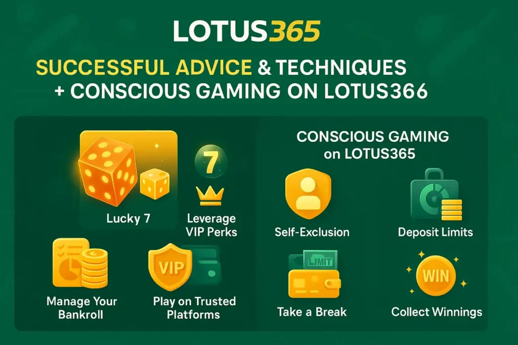 Lotus365's successful advice and technique